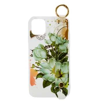 Силиконовый чехол накладка Epik Flowers для Apple iPhone 11 Pro Max