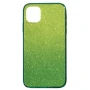 Чохол-накладка Glass Case Ambre для Apple iPhone 11 Pro рожевий з голубим