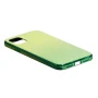 Чохол-накладка Glass Case Ambre для Apple iPhone 11 Pro рожевий з голубим
