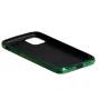 Чохол-накладка Glass Case Ambre для Apple iPhone 11 Pro рожевий з голубим