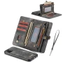 Чехол-кошелек CaseMe Retro Leather для Apple iPhone 11, Black