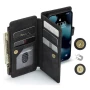 Чохол-гаманець CaseMe Retro Leather для Apple iPhone 13 Mini, Black