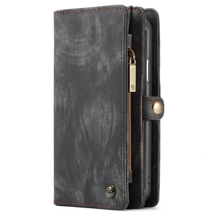 Чохол-гаманець CaseMe Retro Leather для Apple iPhone 13 Mini, Black