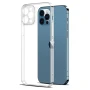 Прозрачный силиконовый чехол накладка Oucase для Apple iPhone 13 Pro Max, Transparent