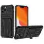Чехол-накладка Ricco Armor Card Case для Apple iPhone 13 Pro черный