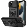 Чехол-накладка Ricco Camera Sliding для Apple iPhone 13 Pro Max черный