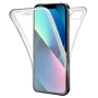 Прозрачный силиконовый чехол Slim Premium 360 для Apple iPhone 13 Pro Max, Transparent