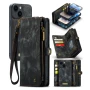 Чехол-кошелек CaseMe Retro Leather для Apple iPhone 14 Plus, Black