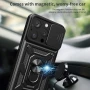 Чехол накладка Ricco Camera Sliding для Apple iPhone 15 Pro черный