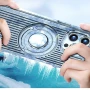 Чехол Omeve Magnetic Heat Dissipation для Apple iPhone 115 Pro Max с рассеянием тепла и выдвижной подставкой фиолетовый
