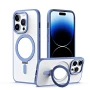 Чохол - накладка Magsafe Magnetic Ring для Apple iPhone 15 Pro з магнітним кільцем фіолетовий