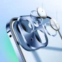 Чохол накладка Metal Glass для iPhone 15 Plus із додатковим захистом на камеру
