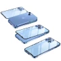 Чохол накладка Metal Glass для iPhone 15 Plus із додатковим захистом на камеру