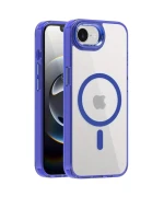 Чехол - накладка Ice Color Frame Magnetic Ring для iPhone 16e с магнитным кольцом