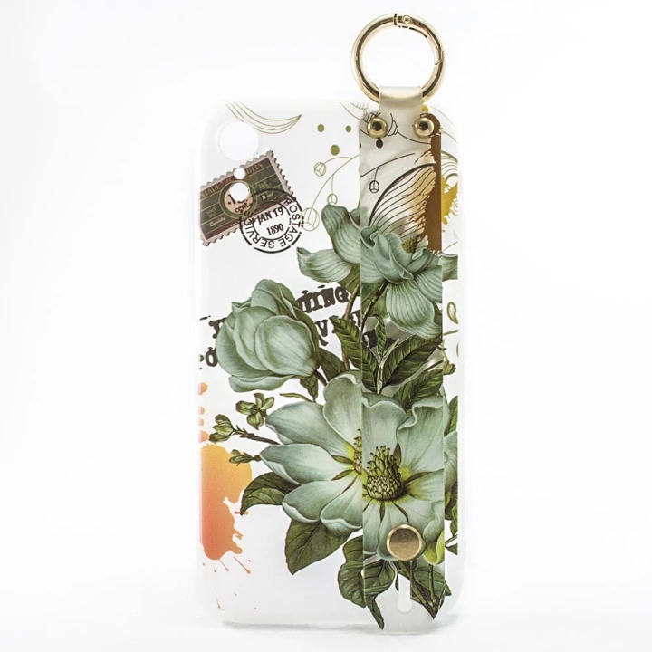 Силиконовый чехол накладка Epik Flowers для Apple Iphone XR