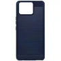 Чехол накладка Polished Carbon для Asus Zenfone 11 Ultra синий