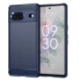 Чехол-накладка Carbon для Google Pixel 6A красный