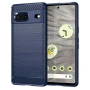Чохол-накладка Polished Carbon для Google Pixel 7A синій
