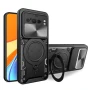 Чехол накладка Omeve Magnetic Ring для Google Pixel 8 Pro красный