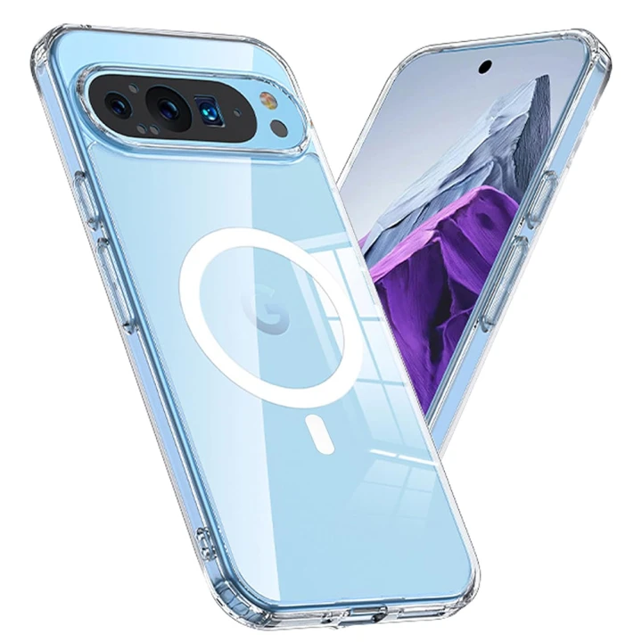 Чохол накладка Clear Case Magnetic Ring для Google Pixel 9 / 9 Pro​