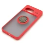 Чохол-накладка TPU Color Matte Ring для Google Pixel 8 оливковий