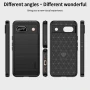 Чохол-накладка Polished Carbon для Google Pixel 8A червоний