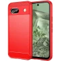 Чохол-накладка Polished Carbon для Google Pixel 8A червоний