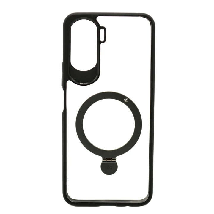 Протиударний чохол XUNDD Ring для Honor 90 Lite, Black