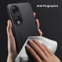 Шкіряний чохол - накладка CODE Tactile Experience для Honor 90 зелений