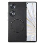 Кожаный чехол - накладка Leather Hybrid Case для Honor 90 с металлической вставкой