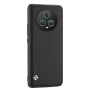 Кожаный чехол - накладка CODE Tactile Experience для Honor Magic5 Pro фиолетовый