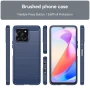 Чохол накладка Polished Carbon для Honor X6a чорний