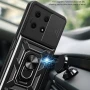 Чехол накладка Ricco Camera Sliding для Honor X8A черный