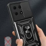 Чехол накладка Ricco Camera Sliding для Honor X8A черный
