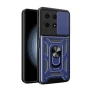 Чехол накладка Ricco Camera Sliding для Honor X8A черный