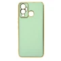 Чехол накладка Silicone Adds 6D для Infinix Hot 12 Play розовый
