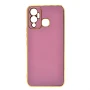 Чехол накладка Silicone Adds 6D для Infinix Hot 12 Play розовый