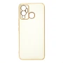 Чехол накладка Silicone Adds 6D для Infinix Hot 12 Play розовый