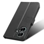 Чохол-книжка Fabric Texture для Infinix Hot 30i чорний