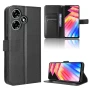 Чохол-книжка Fabric Texture для Infinix Hot 30i чорний