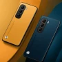 Кожаный чехол - накладка CODE Tactile Experience для Infinix Hot 50 4G мятний