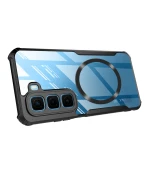 Протиударний чохол - накладка Acryl Armor Ring для Infinix Hot 50 Pro 4G, Black
