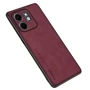 Кожаный чехол - накладка Fanoya для Infinix Hot 50i / Smart 9 синий