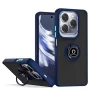 Чехол - накладка TPU Color Matte Ring для Infinix Hot 40 / Hot 40 Pro черный