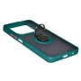 Чехол - накладка TPU Color Matte Ring для Infinix Hot 40 / Hot 40 Pro черный