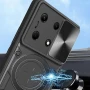 Чехол накладка Omeve Magnetic Ring для Infinix Note 30 Pro синий