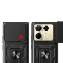 Чехол-накладка Ricco Camera Sliding для Infinix Note 40 Pro 4G / Note 40 Pro 5G / Note 40 Pro+ красный
