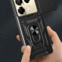 Чехол-накладка Ricco Camera Sliding для Infinix Note 40 Pro 4G / Note 40 Pro 5G / Note 40 Pro+ красный