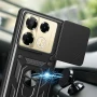 Чехол-накладка Ricco Camera Sliding для Infinix Note 40 Pro 4G / Note 40 Pro 5G / Note 40 Pro+ красный