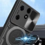 Чехол - накладка Omeve Magnetic Ring для Infinix Smart 8 / Hot 40i синий